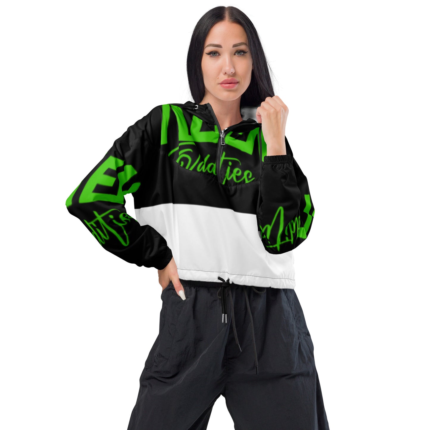 Women’s cropped windbreaker