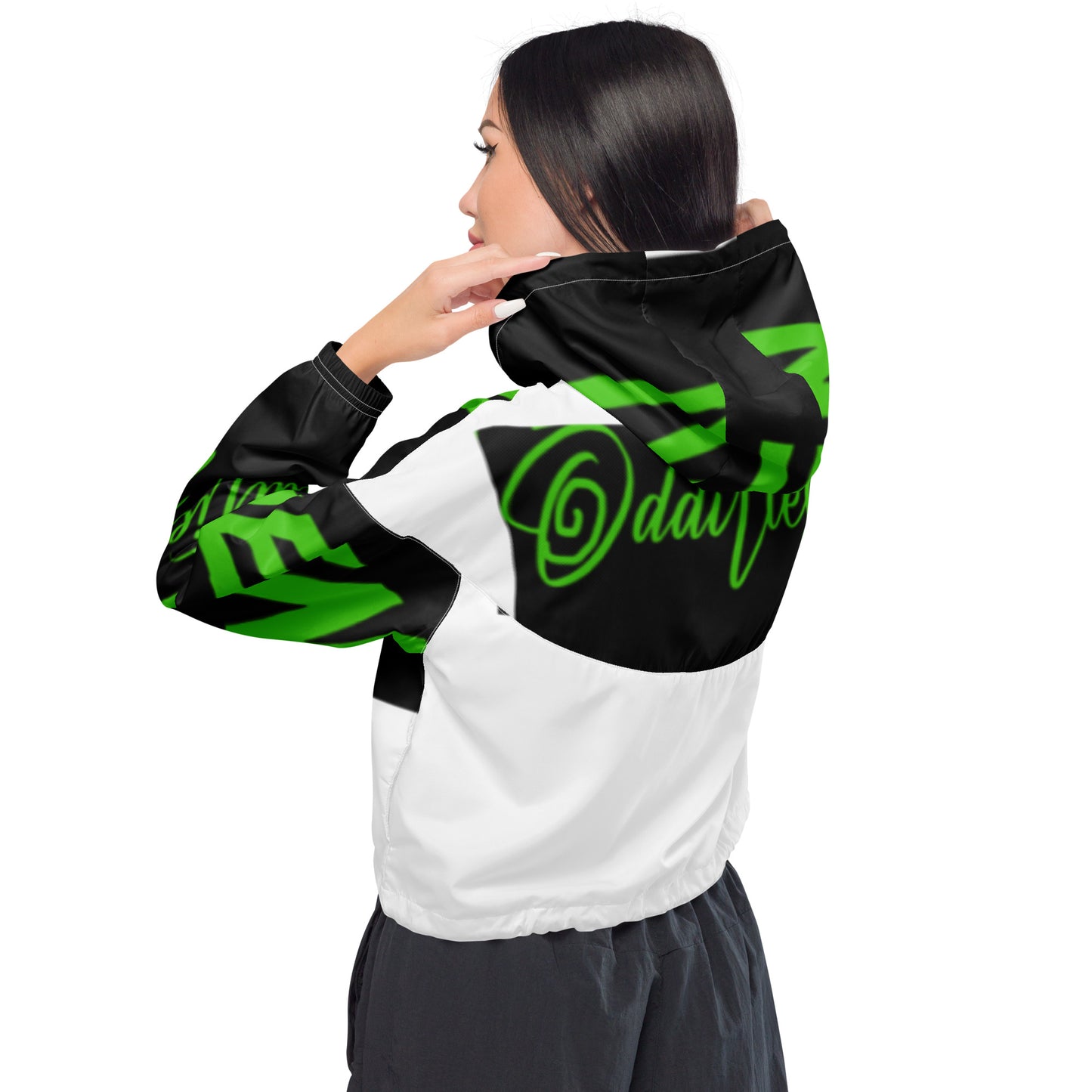 Women’s cropped windbreaker