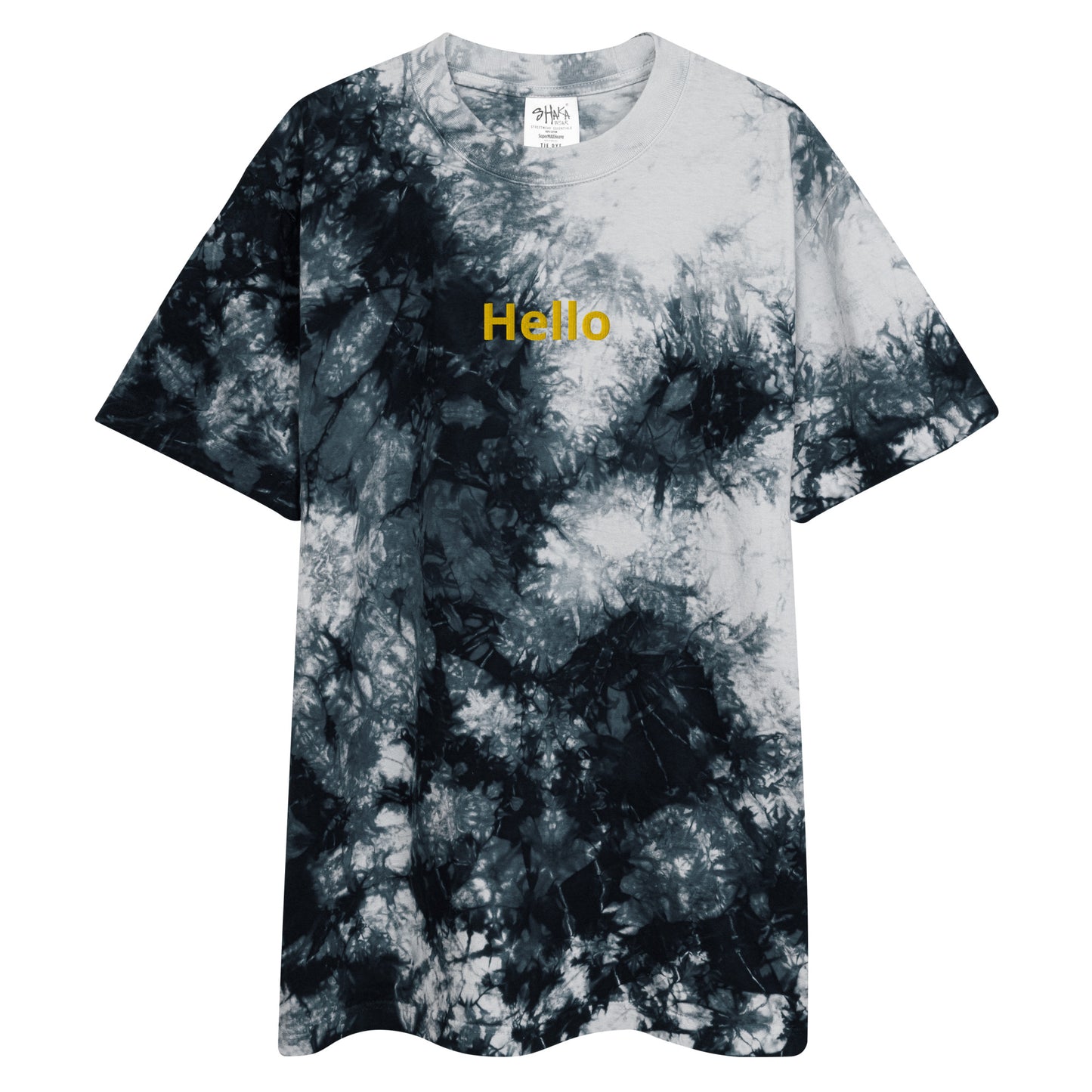 Oversized tie-dye t-shirt