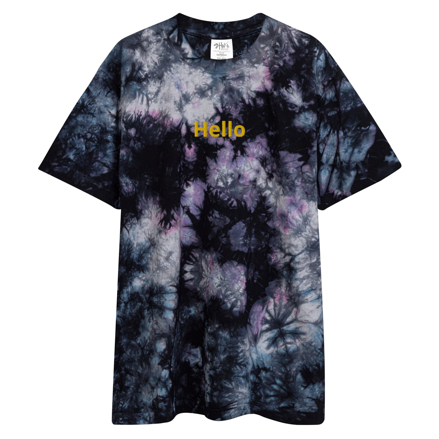 Oversized tie-dye t-shirt